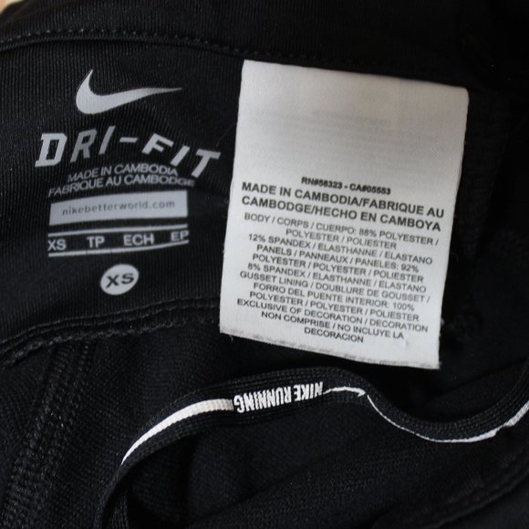 Nike Dri Fit Active Ankle Leggings W Zippers SZ XS - Picture 5 of 5